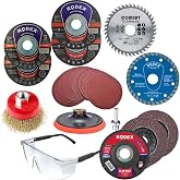 Master Spiral Avu&ccedil; İ&ccedil;i Taşlama Makinesi Matkap Seti 115 mm (30 PAR&Ccedil;A)