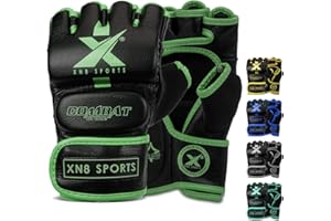 XN8 SPORTS XN8 MMA Gloves Grappling Sparring Training Martial Arts For Cage Fighting, Muay Thai, Kickboxing Combat Sports and Punching bag Mitts
