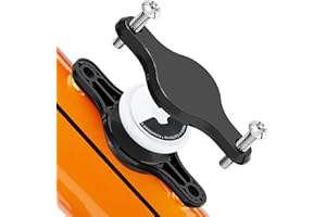 DLENP Fahrradhalterung für Apple AirTag – Sichere Befestigung unter dem Flaschenhalter – Perfektes Versteck für den diebstahlsicheren Fahrrad-GPS-Tracker – Fahrrad-AirTag-Halterung