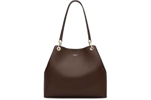 Carlheim, Skagen Kolekcja prawdziwej skóry, Stella Genuine Leather Handbag (Brown), brązowy, Taglia unica