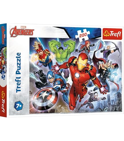 Ravensburger Puzzle Avengers – 4 Puzzles De 12, 16, 20 Y 24 Piezas, 72 Piezas Totales, Para Niños +3 Años, Cartón Reciclado, Fomenta La Concentración
