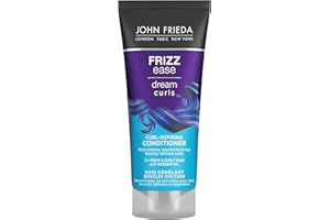 JOHN FRIEDA - Odżywka Dream Curls 75 ml, definiuje i wzmacnia loki, przywraca elastyczność, formuła wzbogacona olejem z dzikiej róży, ochrona termiczna