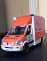 BRUDER Ambulance Mercedes Benz Sprinter Avec Ambulancier - Véhicule D'Urgence Son Et Lumière