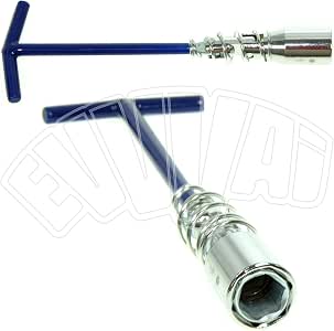 Set Chiavi Per Candele 14mm E 16mm – Magnetiche, Manicotto Girevole 360°, Acciaio Cromato, Per Auto Set Chiavi Per Candele 14mm E 16mm – Magnetiche, Manicotto Girevole 360°, Acciaio Cromato, Per Auto