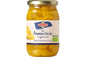 MORGENLAND Ananasstücke in eigenem Saft 6 x 350 gr