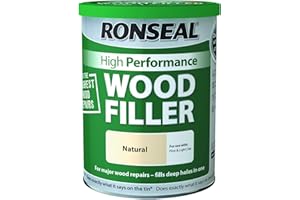 Ronseal 32287 High Performance Wood Filler - Natural 1Kg