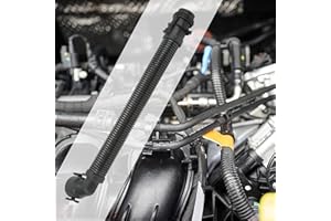 Tissting Tubo de ventilación de admisión de aire ABS, Tubo de ventilación para motor, Manguera de admisión compatible con F20, Serie 2 F22, Serie 3 F30, Optimiza mezcla aire-gasolina Plástico ABS