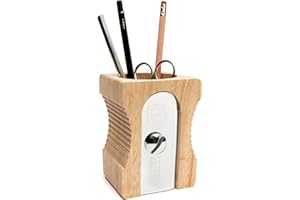 Suck Uk SK PENCILPOT1 Organizer Biurkowy, Brązowy, ‎8,51 x 8,51 x 11,7 cm