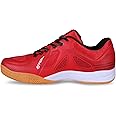 Nivia Appeal 3.0 Badminton Shoes | Your Secret Weapon for Court Domination | Stylish, Supportive, and Built to Win | Non-Marking Badminton Sports Shoes | (Crimson Red, White/Grey & Moonlite Blue) |