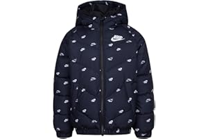Nike Vestes de sport Kids Jacket Padded Hooded Coat Just Do It Younger Kids Futura All Over Jacket 86k081023 New