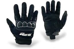 TLA TROOPS LEGEND RACING APPAREL TLA RAM Guanti moto con protezioni omologati CE | Guanti moto uomo e donna | Guanti moto touchscreen | Guanti Scooter | Guanti moto estivi traspiranti