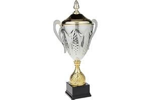 Charly 90132B Coppa Sportiva Trophy, Gold/Silver
