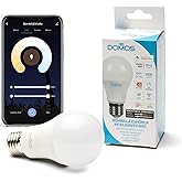 Domos - Bombilla Wifi Inteligente LED de Luz Blanca Cálida y Fría de 10W | Bombilla E27 Regulable y Programable Compatible co