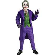 Amscan Joker-Kostüm Für Kinder – Offiziell Lizenziert Von Warner Bros. DC Comics, Inkl. Jacke, Hose & Maske