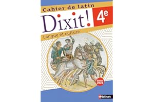 Dixit ! Cahier de latin 4e - Edition 2021