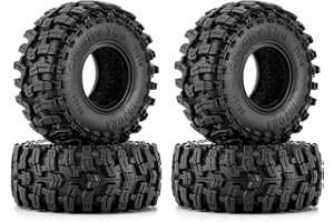 INJORA 1.0 Pneumatici Ruote- 58 * 24mm Swamp Stomper Pneumatici S5 per SCX24 AX24 TRX4M FCX24 1/24 1/18 RC Crawler Auto