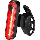 Bisiklet 4 Modlu Su Ge&ccedil;irmez USB Şarj Led Scooter &Ccedil;anta Arka Işık Lambası Işık Aydınlatma İkaz