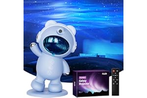 FULEN Galaxy Projector, Star Night Light, Sensory LED Lights for Bedroom Decor, White