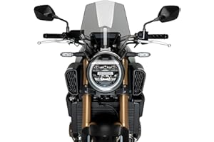 Puig 21960H Carenabris New Generation Sport para Honda CB650R Neo Sports Cafe 2024 y CB650R Neo Sports Cafe eClutch 2024 - Diseño Aerodinámico y Protección Mejorada, Ahumado