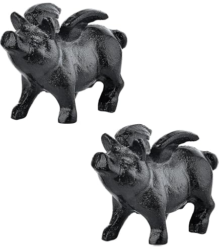 Sungmor Hasenstatue Aus Gusseisen – Vintage-Look, Rost-Finish, Als Türstopper Oder Deko Für Garten & Wohnung