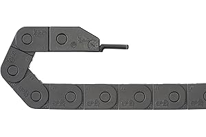 igus® Drag Chain 10.5 x 10 mm. 1,000 mm Energy Chain, Not Open, Cost-Effective Cable Management. Cable Chain for 3D Printing, CNC, DIY, Model Making. Quality Made in Germany. DIN EN ISO 9001 (10.5 x