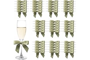 MORSUNBELA 50 Stycken Presentrosetter Julklappsrosetter Små Rosetter Presentdekoration till Bröllop Och Present för Packninga