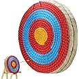Fiita Archery Target 3/5/7 Layers Straw Archery Target,Arrow Target for Recurve Bow Longbow or Compound Bow Round Arrow Target for Outdoor Hunting Shooting Practice