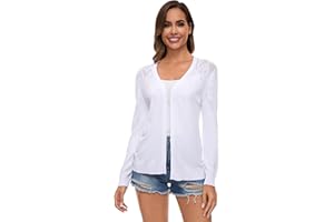 Famrrifuu Femme Gilet Cardigan été Coton Manches Longues Veste Tricot Léger Ouverte Devant Elegant Gilet