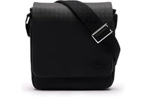 Lacoste Nh4423hc, Bolso de Mano Hombre, Negro, Talla única