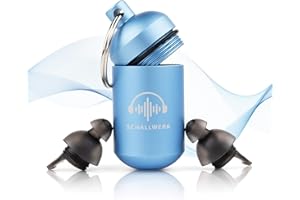 SCHALLWERK ® Sleep+ Tappi per orecchie di protezione dell'udito per dormire – attutisce il rumore e il russare – Ideale per un sonno tranquillo e contro il russare
