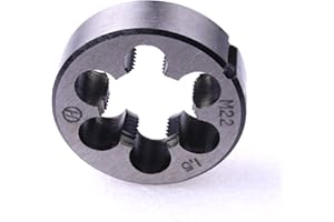 ATOPLEE X 1,5 mm M22 Métrica rosca a la derecha Die, 1pc