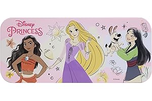 LIP SMACKER Markwins Princess Enchanting Destinations Lip & Face Tin- Kit Makeup- Astuccio di Latta Colorato per Makeup- Giocattoli e Regali per Bambini
