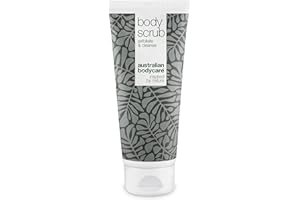 Australian Bodycare Body Scrub for Women & Men 200 ml | Tea Tree Oil Body Scrub Exfoliator | Foot Scrub for Hard Skin | for Pimples on The Back & Body | with Australian Tea Tree Oil