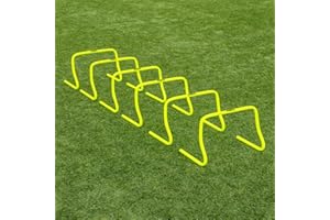 NWS Forza Ostacoli di Agilità - per Allenamento Sportivo Multifunzionale | Set da 6 | Esercizio di Salto E Agility | 3 Altezze Disponibili