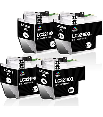Kingjet LC3219XL Compatible Brother LC3219 XL LC3217 Cartouches d'encre