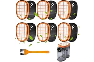AIVORO 6 Stück Filter für Philips SpeedPro Max Akkusauger, FC5005/01 Ersatzfilter Zubehör für Philips FC6812 FC6813 FC6822 FC6823 FC6826 FC6723/01 FC6901-FC6904 XC7042/01 XC8045/01 XC8147/01
