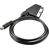 Gam3Gear Câble Péritel RVB TV plomb pour Sega Saturn Console
