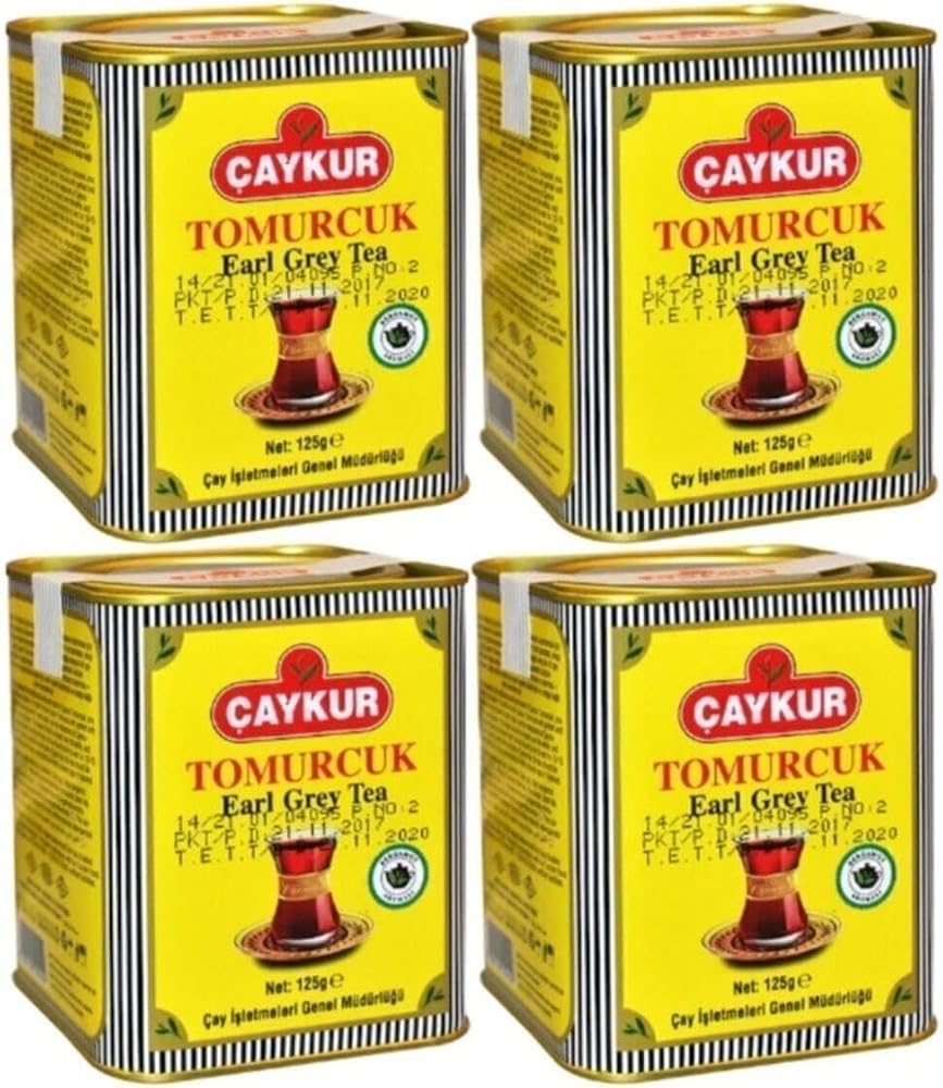 Çaykur Tomurcuk Çay 125 Gr Teneke 4 Adet