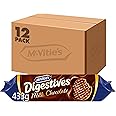 McVitie's Milk Chocolate Digestive Biscuits, 433 g (Pack of 12)