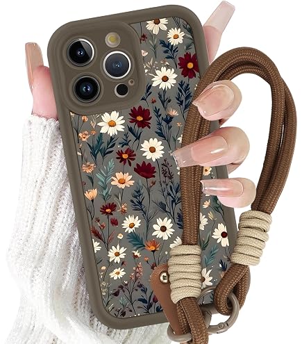 Pnakqil [2 Pezzi Cover per Apple iPhone 15 Plus 6.7, Aesthetic