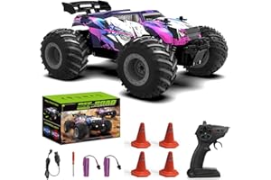 FEIMUOSI Macchina Telecomandata Auto Rc Cars: 2,4 GHz 1:18 All Terrain Offroad Auto Telecomandata con 2 batterie und luci a LED, 20 km/h Macchina Radiocomandata, Perfetto Regalo per Bambini e Ragazzi