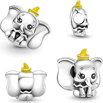 Disney Dumbo The Flying Elephant Charm 925 Sterling Silver Pendant ...