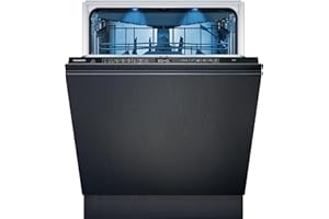 Siemens SX95EX12CE, iQ500 Smarter Geschirrspüler, Vollintegrierte Spülmaschine, 60 cm, Made in Germany, XXL, Besteckschublade, Extra leise, varioSpeed,autoOpen dry, glassZone, varioScharnier