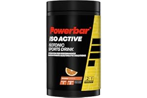 POWER BAR Powerbar Isoactive Orange 600 g - Isotonic Sports Drink - 5 Electrolytes + C2MAX