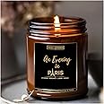 French Obsession Scented Candle 100% Pure Soy Wax Candle for Home Decor | 220 Gram + 40 Hours Burning Jar Handcrafted Candle for Aromatherapy & Relaxation | Gift for Women (Evening in Paris)