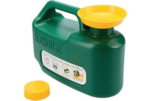 NUOVA C.PLASTICA S.R.L. ECOHOUSE Light 5.5LT Tanica Verde per Il Recupero e contenimento dell'olio Alimentare Usato e di frittura per Raccolta differenziata con Tappo Sicurezza Bimbo,Imbuto e griglia filtraggio,plastica