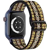 Minesk Apple Watch i&ccedil;in Uyumlu Bilek Kalınlığına G&ouml;re Ayarlanabilir Yumuşak Kumaşlı ve İnce G&ouml;r&uuml;n&uuml;ml&uuml; Dayanıklı Sık Dokuma Ku