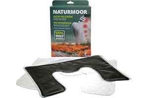 TORF ZIEGLER SPOL. S R.O. Naturmoor Nackenkissen – Wärmekissen mit Moorfüllung – Medizinprodukt für natürliche Schmerzlinderung – Moor in Germany und Hülle aus 100% Baumwolle