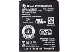 Texas Instruments Battery by ricambio for TI-Nspire CX, TI-Nspire CAS and TI-84 Plus CE-T