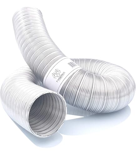 TUBO FLESSIBILE ISOLATO IN ALLUMINIO CANALIZZAZIONE ARIA VARI DIAMETRI MT 10 - Foto 7